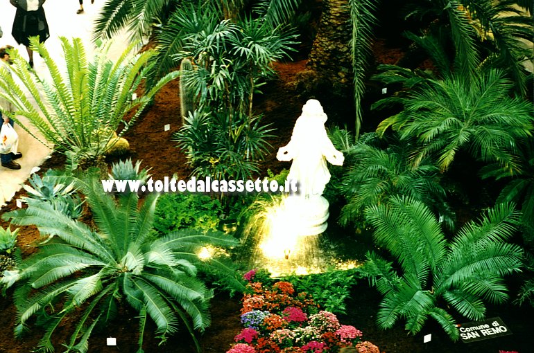 EUROFLORA 1996 - Palme e fiori nel giardino del comune di Sanremo