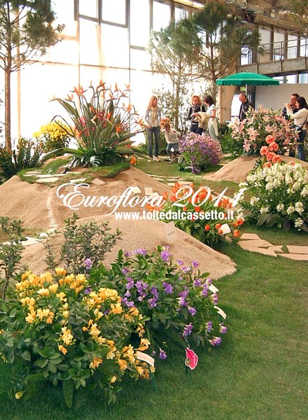 EUROFLORA 2011 - Giardini negli anelli superiori del Padiglione "S"