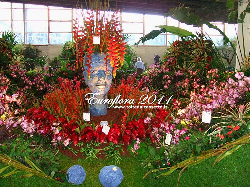 EUROFLORA 2011 - La Guinea Equatoriale ha vinto il 3 premio nelle "Grandi Collettive Estero"