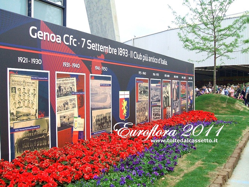 EUROFLORA 2011 - Spazio all'aperto del Genoa Cfc 1893