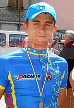 Il campione europeo 2007 Michal Kwiatkowski (n.241) ha vinto la seconda tappa con arrivo a Sarzana