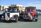 Due splendidi esemplari di Lancia Esatau, il camion "musone"