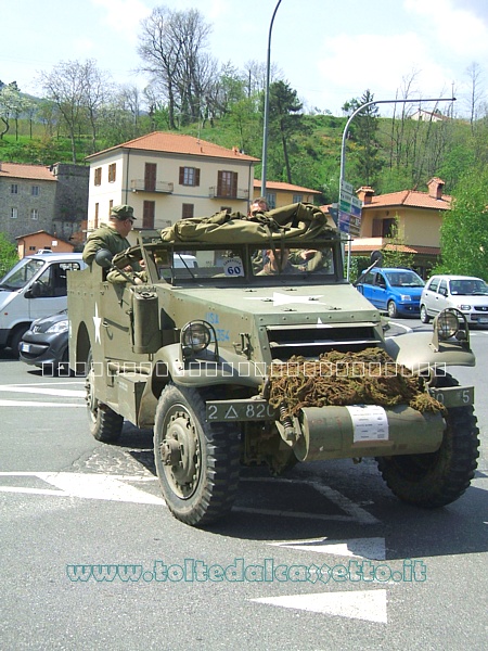 Veicolo corazzato WHITE Motor Company M3-A Scout Car. Il modello M3 venne prodotto negli Stati Uniti, durante la 2a Guerra Mondiale, in poco pi di 20.000 esemplari