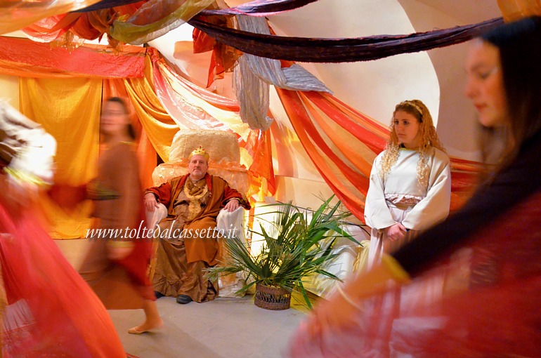 NICOLA di LUNI (Presepe vivente) - Re Erode assiste al ballo delle danzatrici