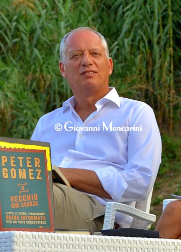 Il giornalista Peter Gomez