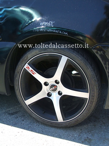 TUNING - Cerchio in lega MAK 5R Black Edition con pneumatico TNG-UHP Star Performer (montati su Opel Astra)