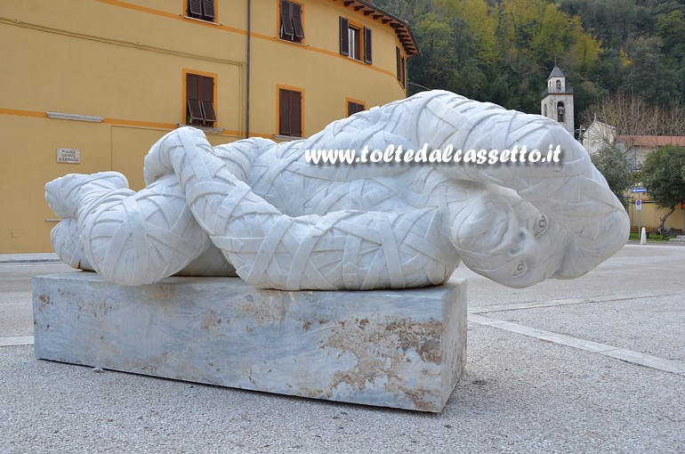 RABARAMA - "Immortale", scultura in marmo bianco proveniente dalle cave del Monte Altissimo