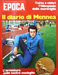 EPOCA del 10 settembre 1972 - Pietro Mennea in una pausa degli allenamenti per le Olimpiadi di Monaco. Il barlettano vincer poi la medaglia d'oro nei 200 alle Olimpiadi di Mosca
