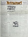 TUTTOSPORT del 30 luglio 1945 (primo numero assoluto) - Il giornale esce due volte la settimana, il luned e il venerd. Dal 12 marzo 1951 diventer quotidiano