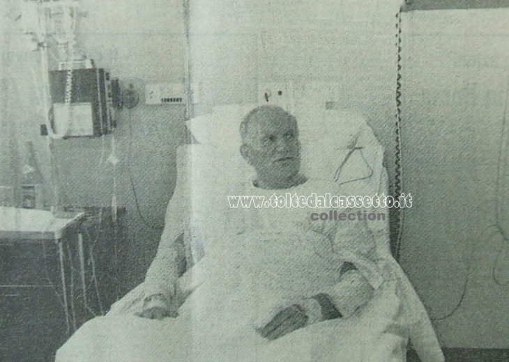 PAPA WOJTYLA ripreso durante il ricovero in ospedale dovuto all'attentato del 13 maggio 1981