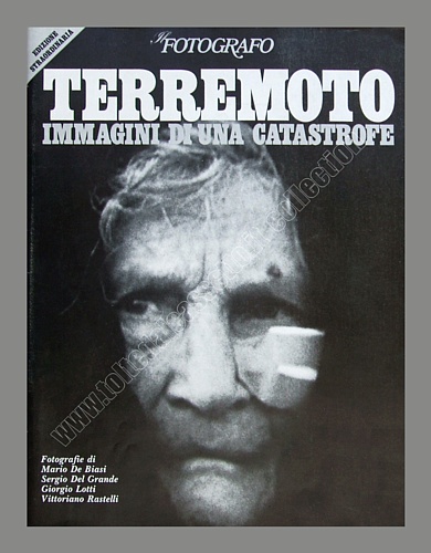 IL FOTOGRAFO del dicembre 1980 - Edizione straordinaria per il terremoto nel Sud Italia