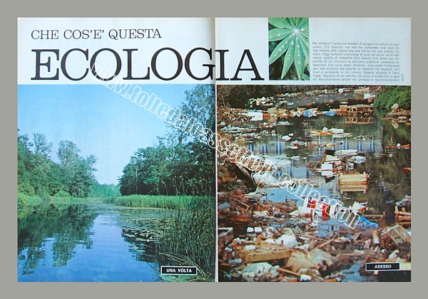 QUI TOURING dell'ottobre 1972 - Che cosa  questa ecologia...
