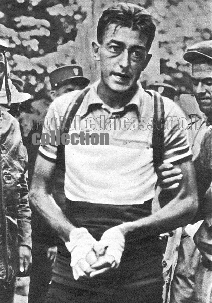 LOUISON BOBET al Tour de France 1951. Il francese riusc a vincere la "Grande Boucle" negli anni 1953, 1954 e 1955