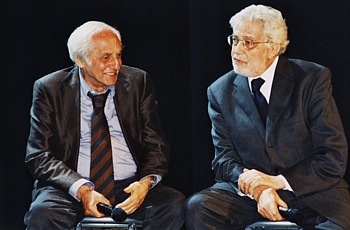 I registi Francesco (Citto) Maselli ed Ettore Scola I registi Francesco (Citto) Maselli ed Ettore Scola