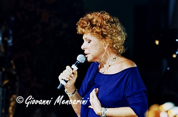 La cantante Ornella Vanoni