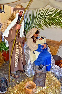 LERICI - La Nativit� del presepe vivente