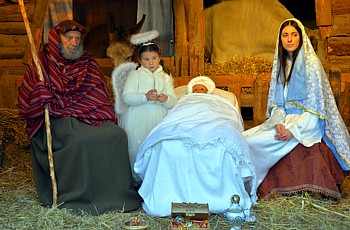 QUERCETA - La Nativit� del presepe vivente