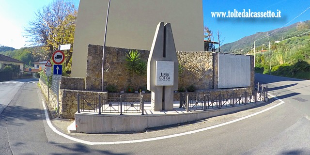 STRETTOIA - Monumento che ricorda la Linea Gotica