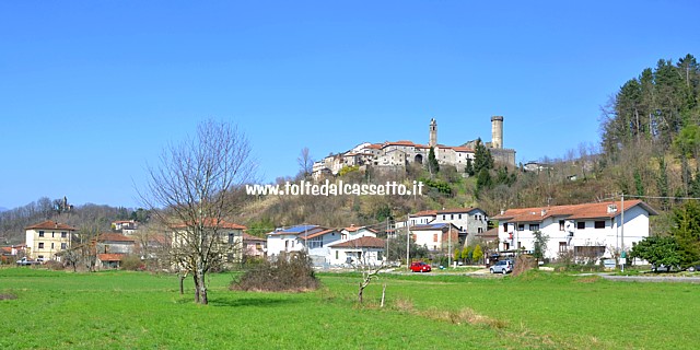 MALGRATE - Panorama del colle dove si erge il borgo