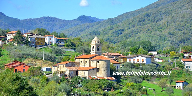 COMUNE DI TRESANA - La frazione Careggia, in località Chiesa, come si vede lungo questo itinerario