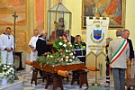 SANTUARIO DI SOVIORE - La teca della Madonna posizionata vicino all'altare della chiesa