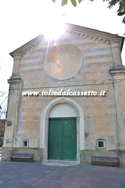 CINQUE TERRE (Vernazza) - Il Santuario di San Bernardino (XIX sec.)  dedicato a Nostra Signora delle Grazie