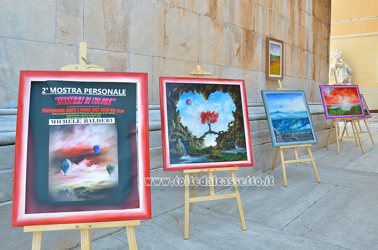 PIETRASANTA (Piazzetta di San Martino) - "Sussurri di Colore", mostra pittorica personale di Michele Balderi