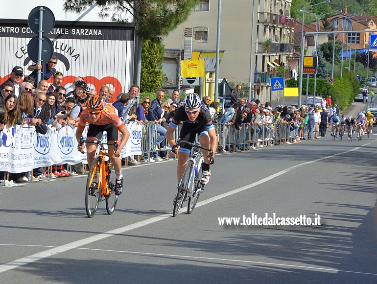 COPPA 1� MAGGIO "IL CERAMISTA" 2014 - Sprint finale a due in vista dell'arrivo posto sulla Statale 62 della Cisa