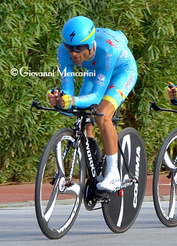 Vincenzo Nibali durante la Tirreno-Adriatico del 2016