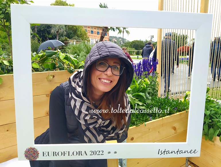 EUROFLORA 2022 - Riquadro per foto ricordo