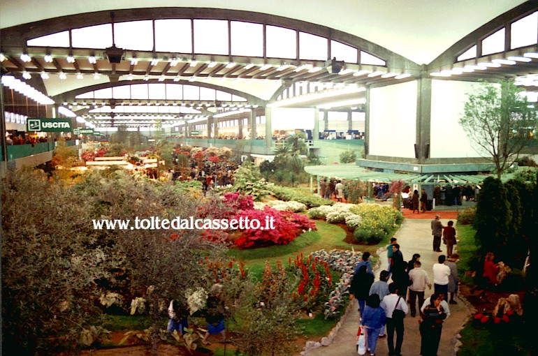 EUROFLORA 1991 - Ambienti al coperto del Padiglione"C"