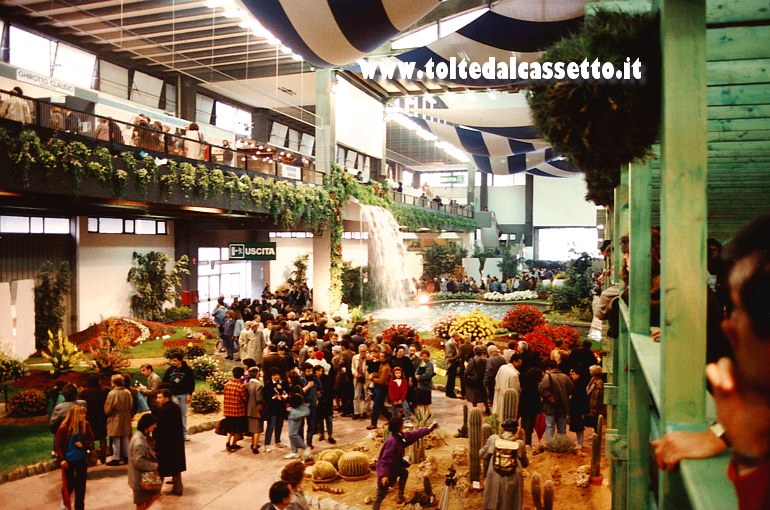 EUROFLORA 1991 - Scenografie degli ambienti al coperto