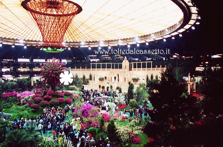 EUROFLORA 2001 - Panoramica dall'alto del Padiglione "S"