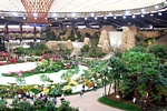 EUROFLORA 2011 - Visione panoramica della zona centrale del Padiglione "S"
