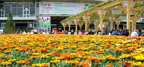 EUROFLORA 2011 - Prato di fronte al Padiglione "S"