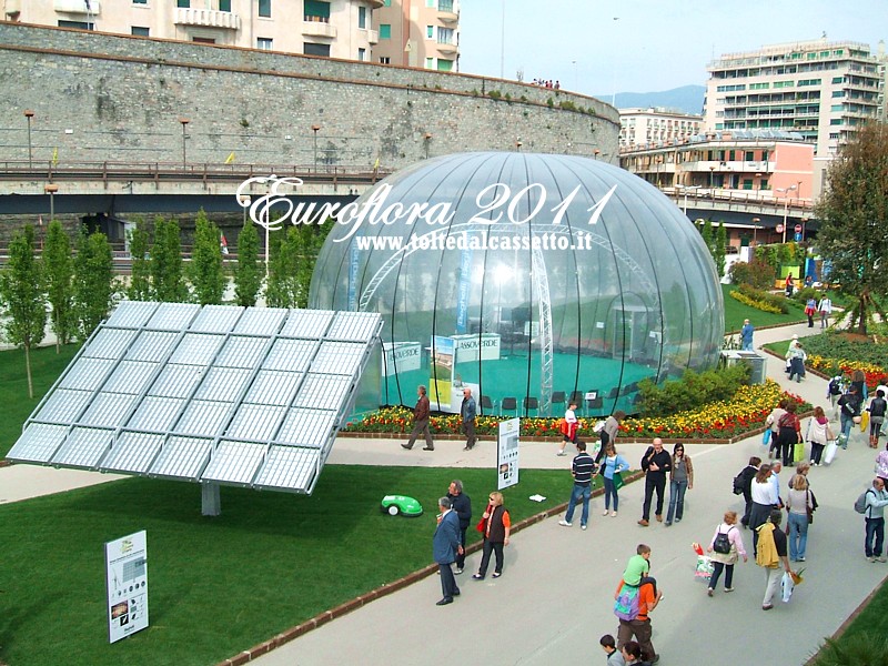 EUROFLORA 2011 - Tecnologie Beghelli (energie alternative) nelle aree espositive all'aperto