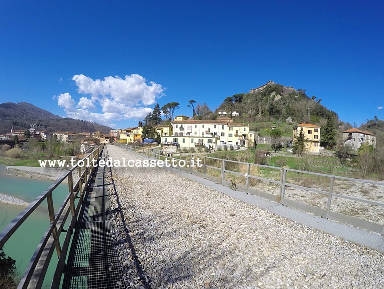 FERROVIA AULLA-LUCCA - Ponte dismesso sul torrente Aulella ad Aulla (vista Nord)