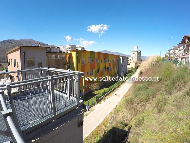 AULLA - Pista ciclabile a nord della vecchia stazione ferroviaria