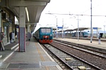 S.STEFANO DI MAGRA - La moderna stazione in esercizio sulla linea