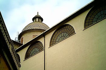 GENOVA - Particolare della Chiesa della Nunziata