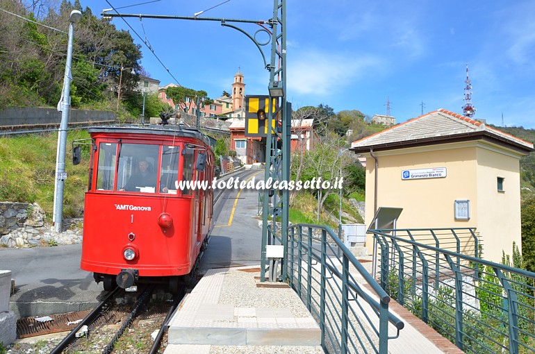 FERROVIA A CREMAGLIERA PRINCIPE-GRANAROLO - La fermata accessibile di Granarolo-Bianco