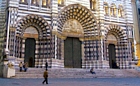 GENOVA - Facciata della Cattedrale di San Lorenzo