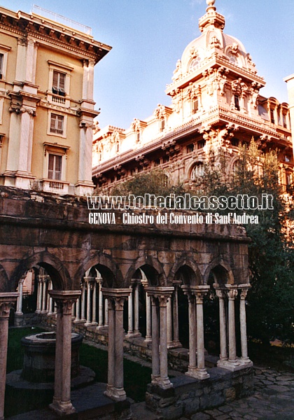 GENOVA (Vico Dritto Ponticello) - Chiostro del convento di Sant'Andrea