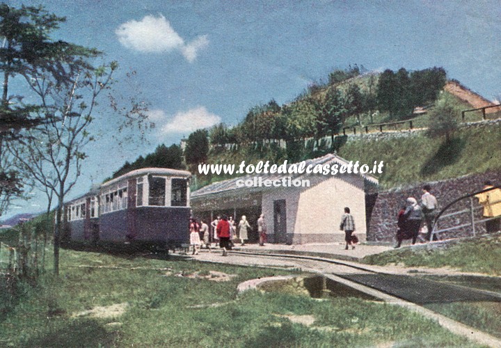 GUIDOVIA SANTUARIO DELLA GUARDIA - La stazione superiore Santuario (m. 767 s.l.m.)