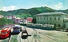 GUIDOVIA SANTUARIO DELLA GUARDIA - Stazione Inferiore di Genova-Serro San Quirico (m. 66 s.l.m. - Valpolcevera, foto del 1956)