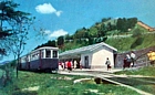 GUIDOVIA SANTUARIO DELLA GUARDIA - Stazione Superiore Santuario della Guardia (m. 767 s.l.m.- foto del 1956)