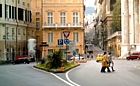 GENOVA - Piazza della Nunziata e inizio di Via Balbi