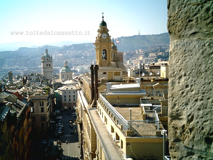 GENOVA - San Lorenzo visto dalle Torri di Porta Soprana