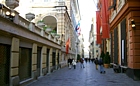 GENOVA - Via Garibaldi (Unesco World Heritage Centre) lato Palazzo Rosso