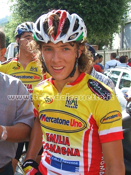 GIRO DELLA LUNIGIANA 2008 - Danilo Besagni, del team Emilia Romagna, ha vinto la prima tappa con arrivo a Pontremoli
